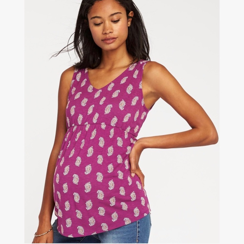 Berries Galore Maternity Top